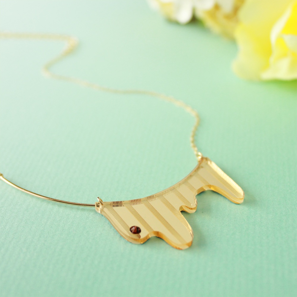 メルトネックレス(ストライプ)