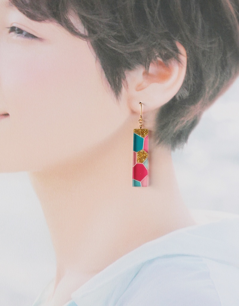 プリズマティックな私(コーラル×パープル)