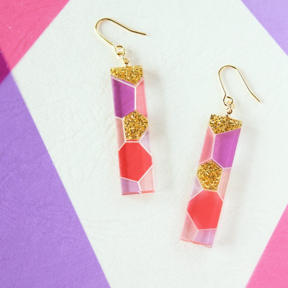 プリズマティックな私（コーラル×パープル）