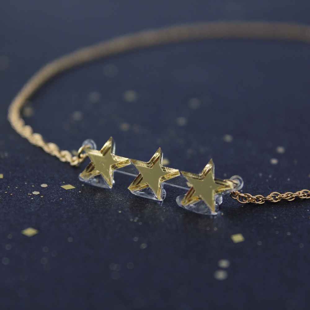 三ツ星ネックレス