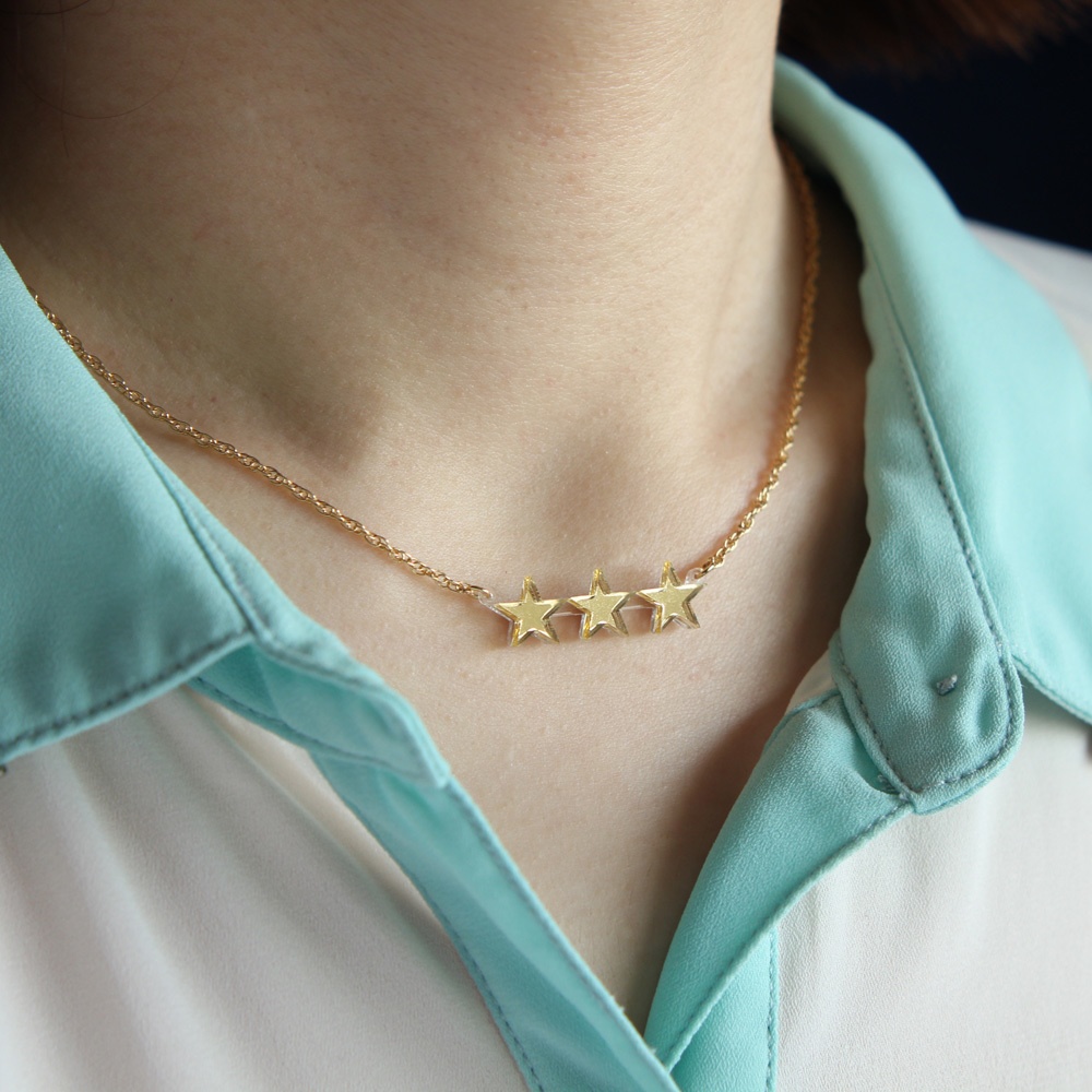 三ツ星ネックレス