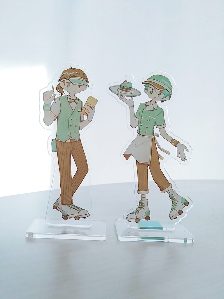 チョコミントダイナー風もちのと　アクスタセット
