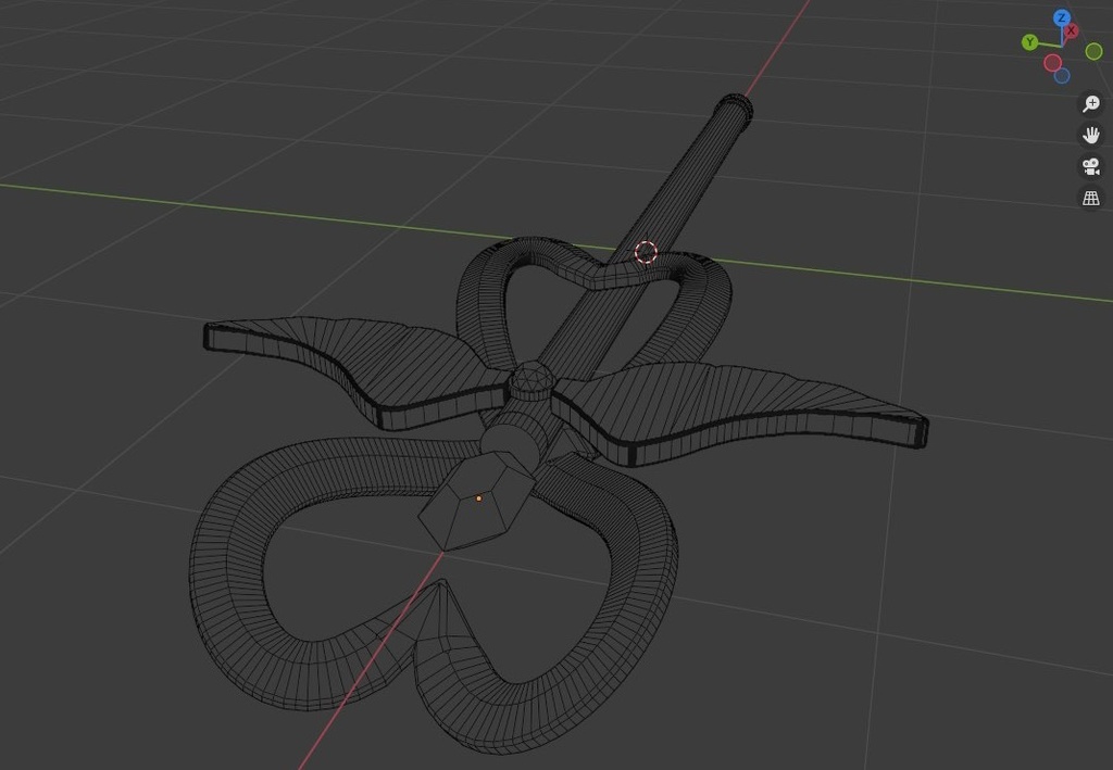 3Dモデル「マジカルステッキ」