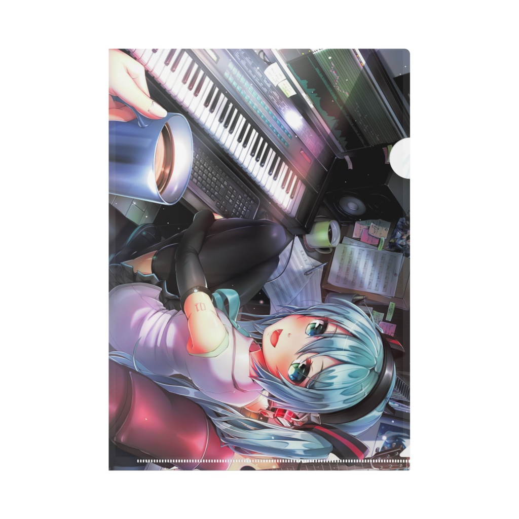 初音ミク クリアファイル1