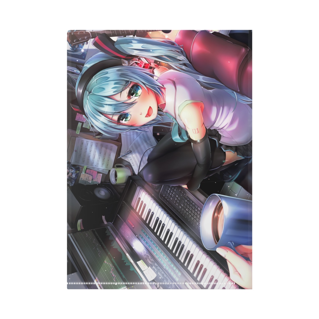 初音ミク クリアファイル2