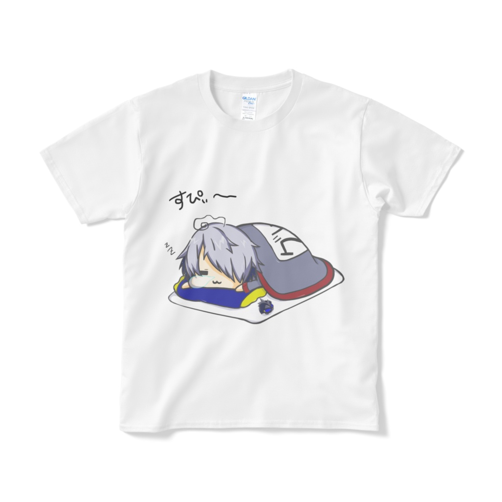 ボンバーガールグレイ オフトゥンTシャツ