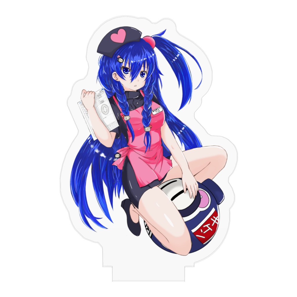 ボンバーガールクロ 歯科衛生士アクリルフィギュア