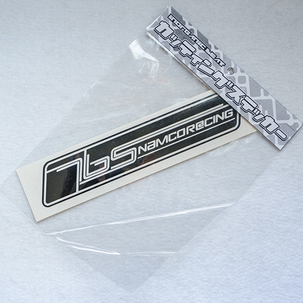 765 namco racing カッティングステッカー 黒 Aタイプ