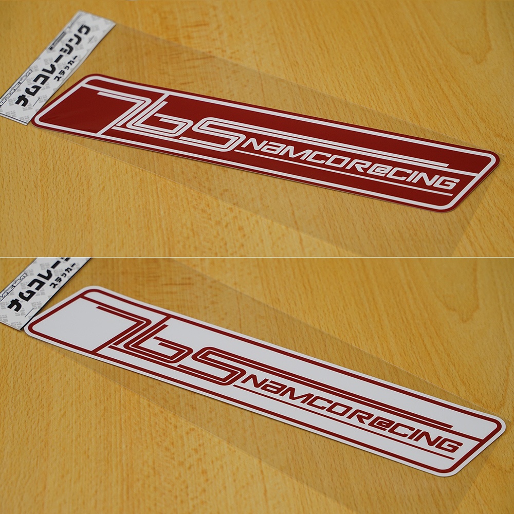 765 namco racing ステッカー