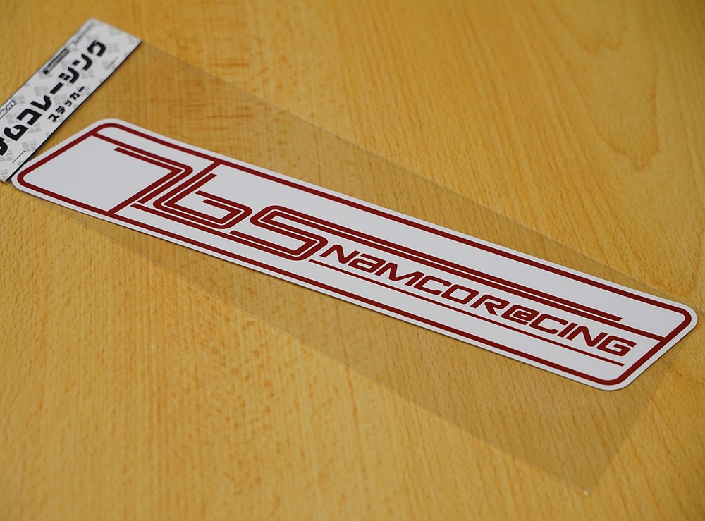 765 namco racing ステッカー