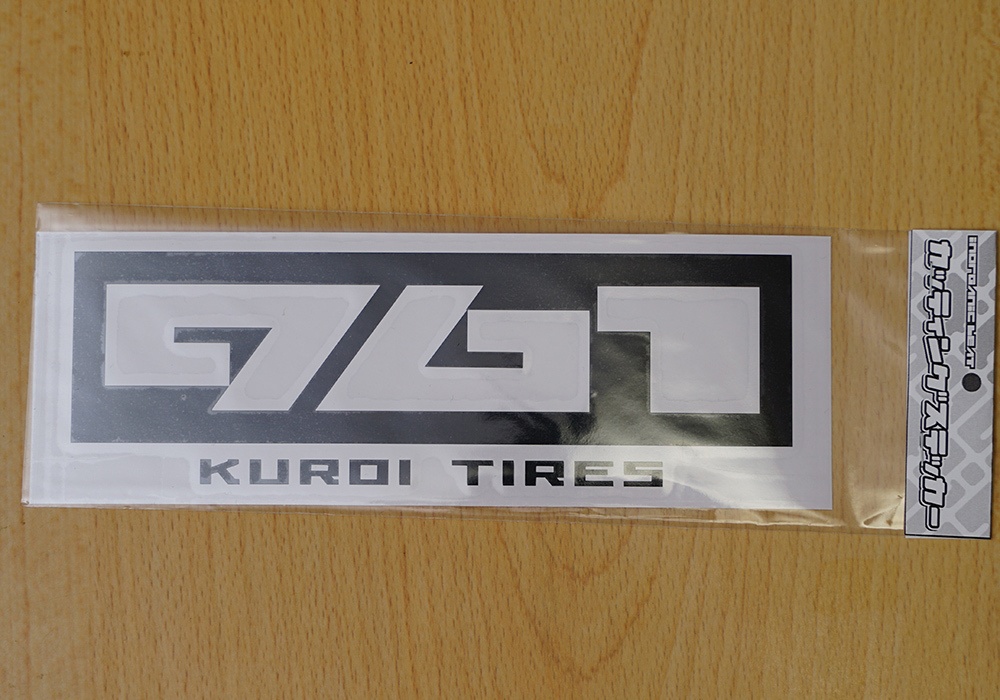 961TIRE(クロイタイヤ)カッティングステッカー