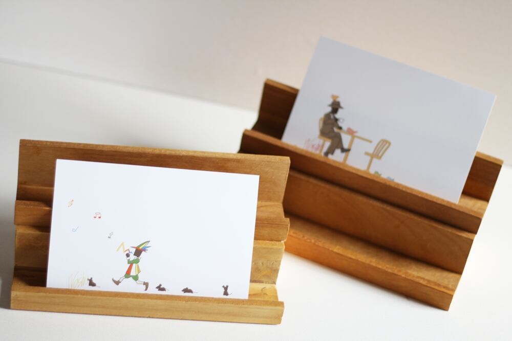 シルエットさん(仮)　ポストカード