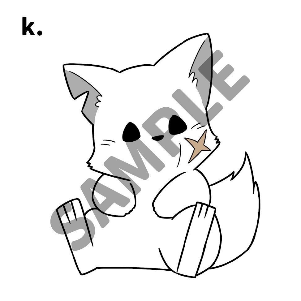 しろしろくんチャーム