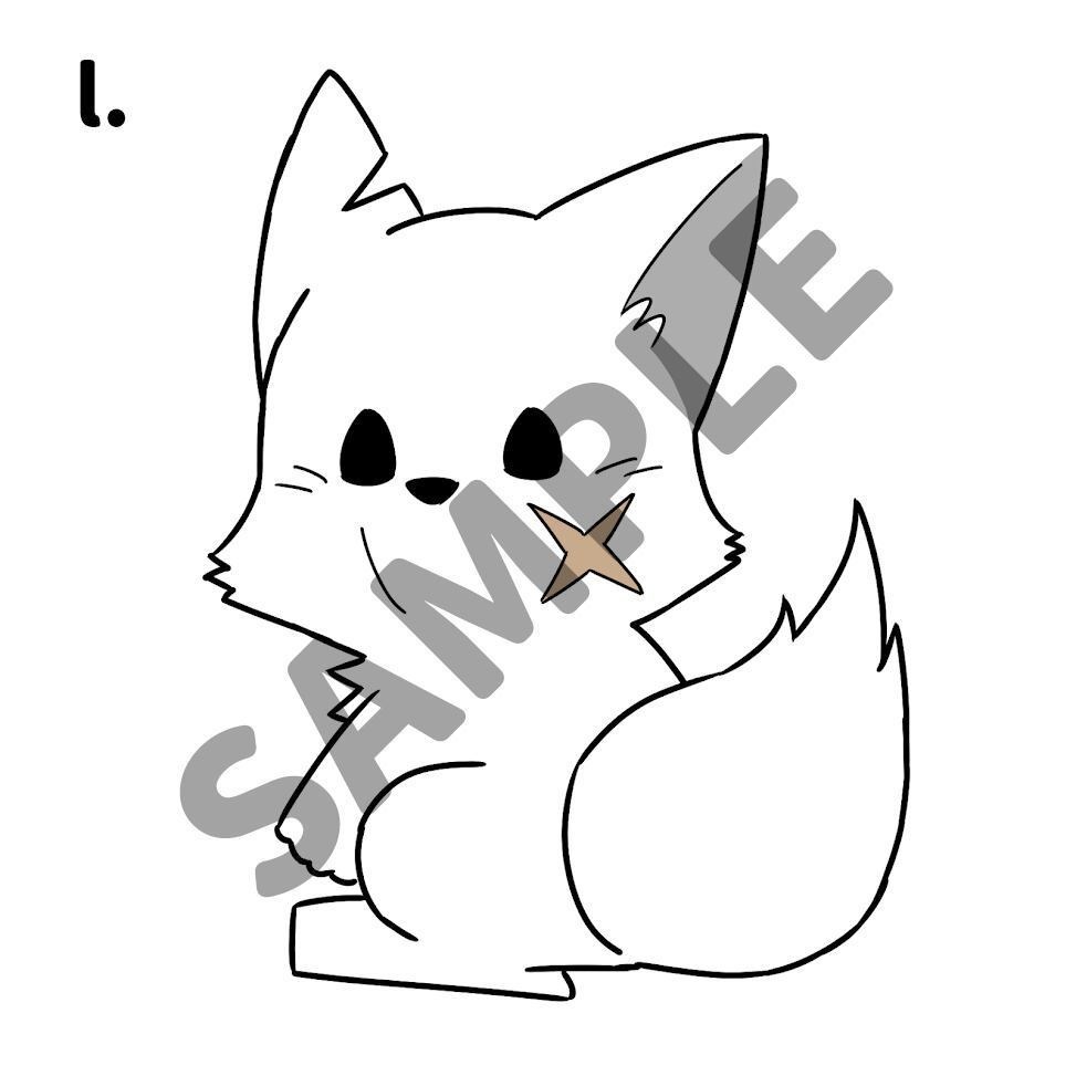 しろしろくんチャーム