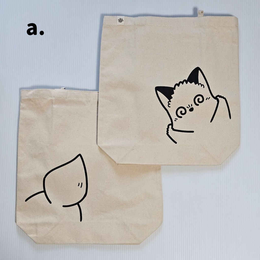 ひょっこりトートバッグ