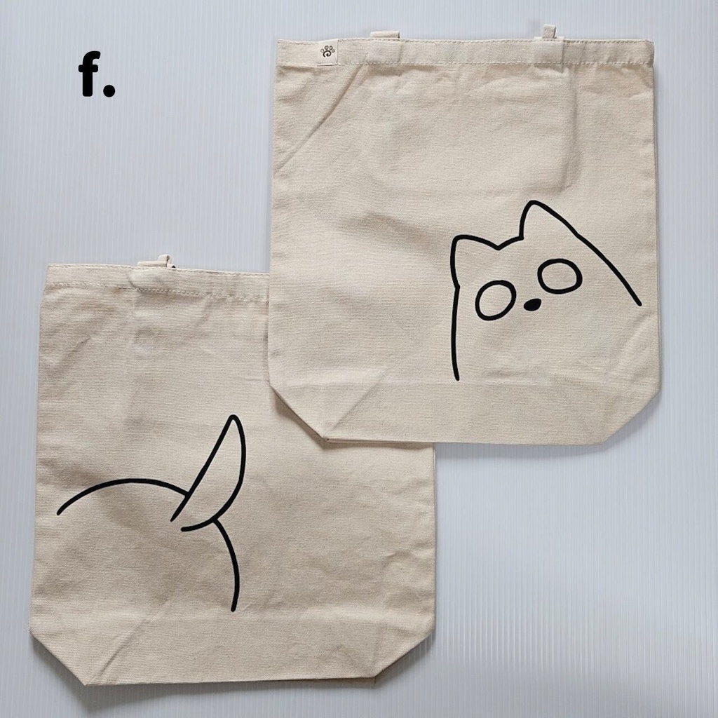 ひょっこりトートバッグ