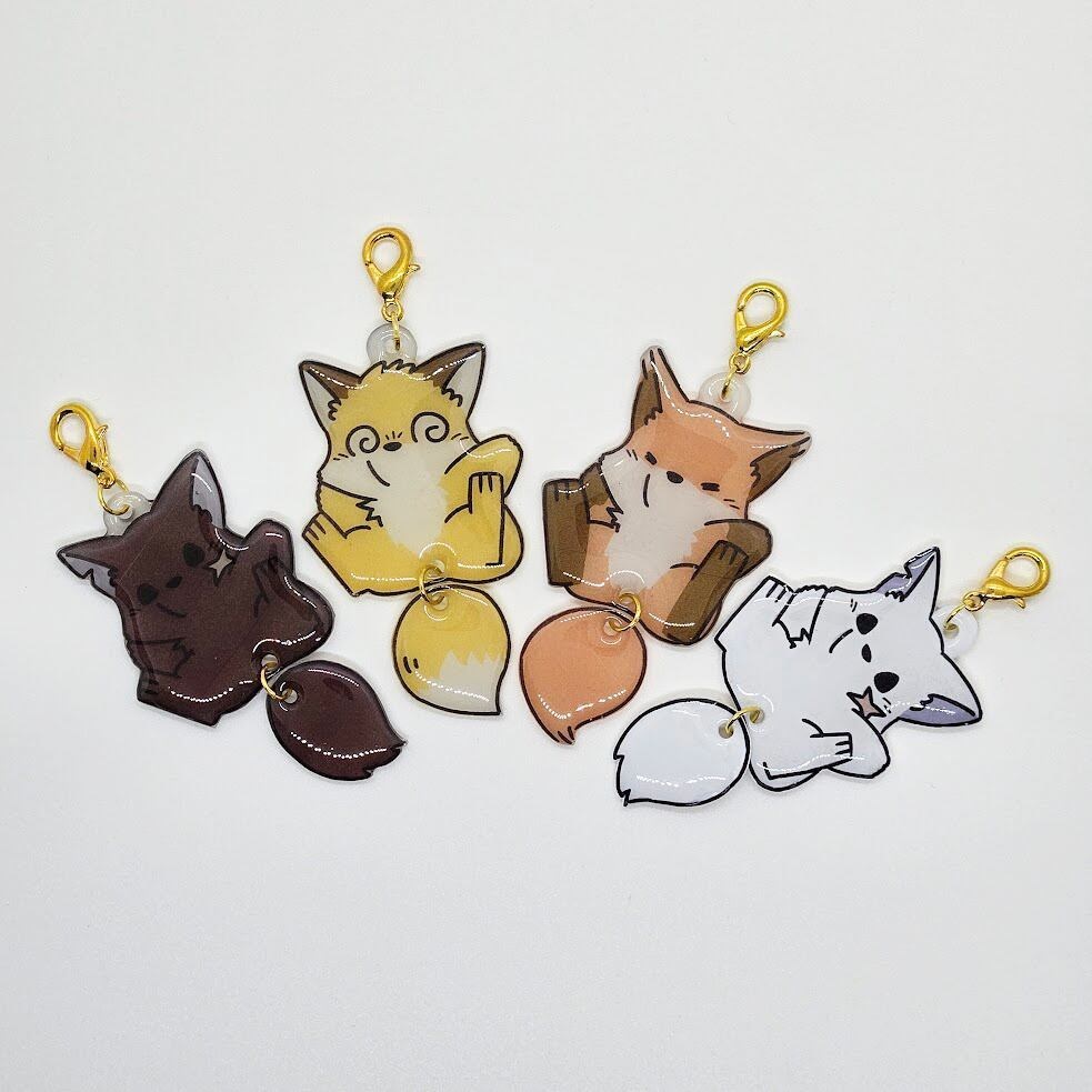 しっぽゆらゆらチャーム