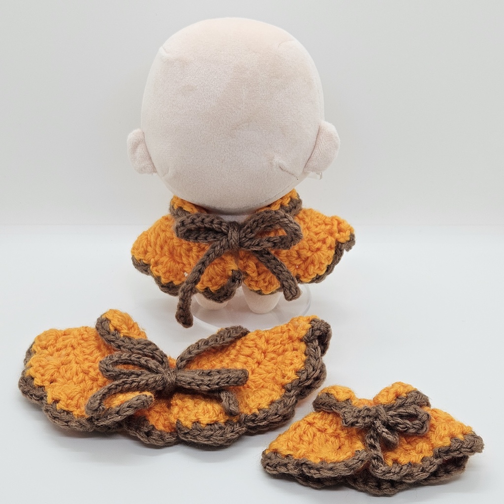 ぬいぐるみ用ニットケープ