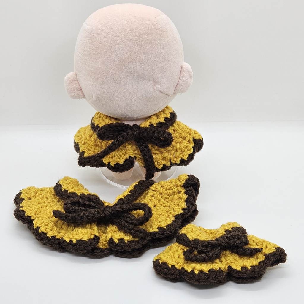 ぬいぐるみ用ニットケープ