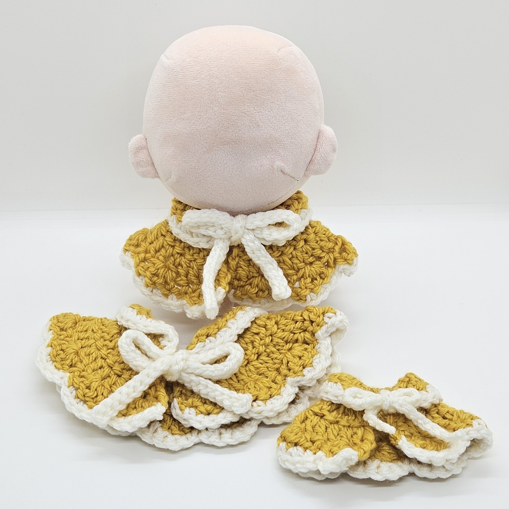 ぬいぐるみ用ニットケープ