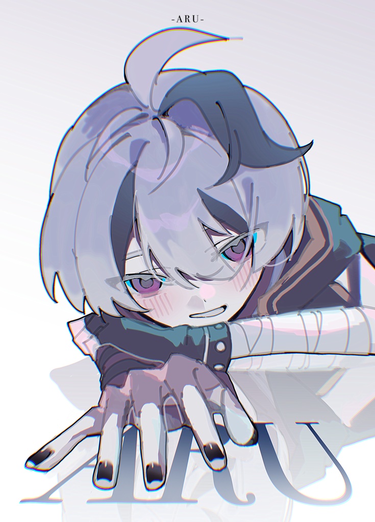 v4flowerイラスト本『ARU』