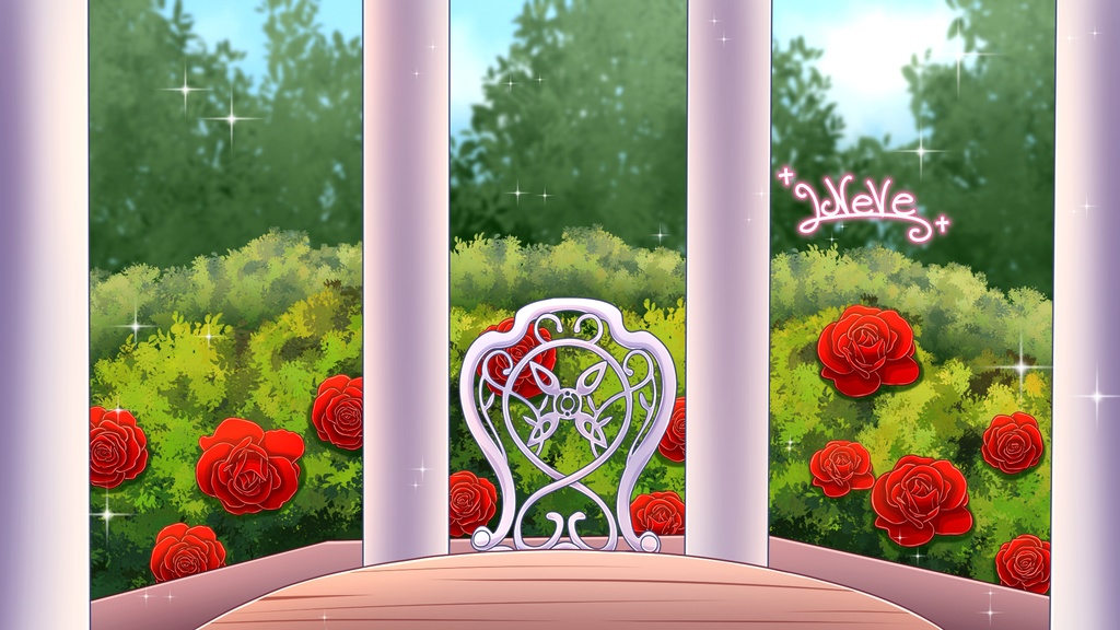 【Vtuberさん向け配信部屋②】(PSDデータ)