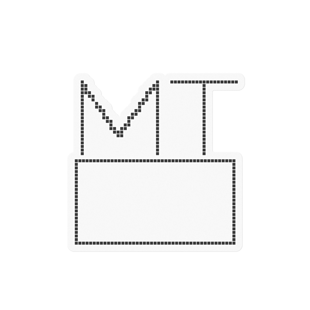 もめんとうふのステッカー