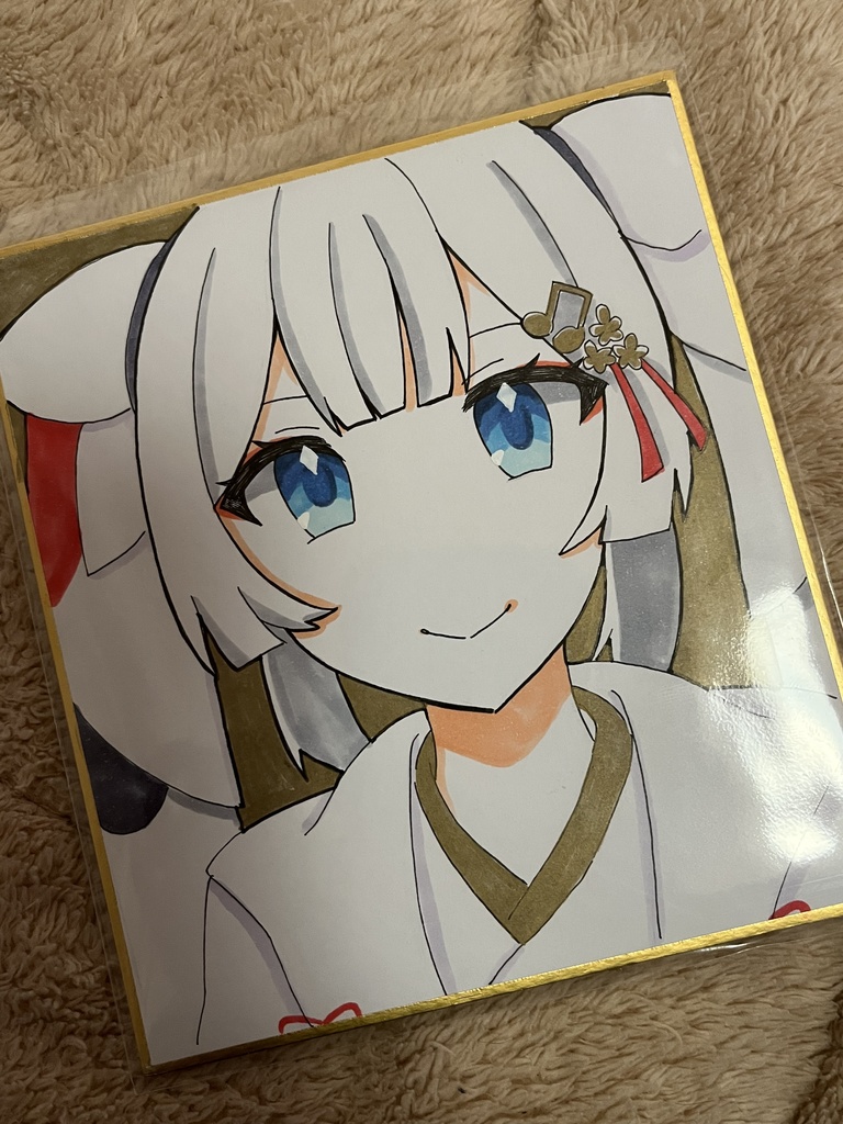 タンチョウ色紙