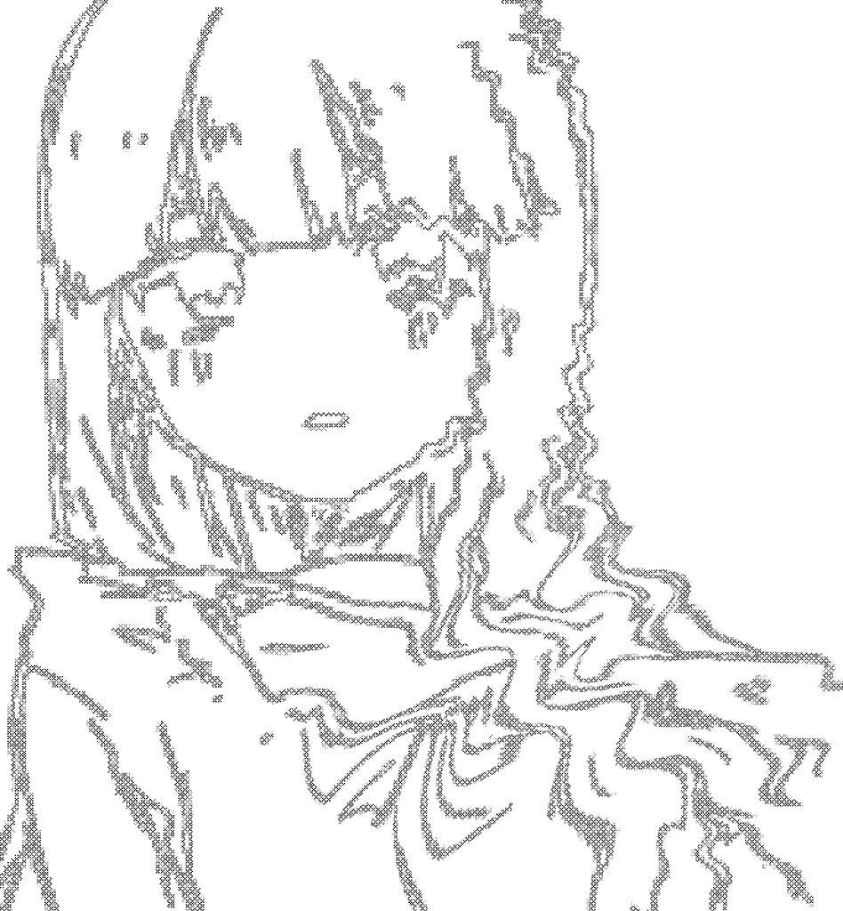 ゆがむTシャツ