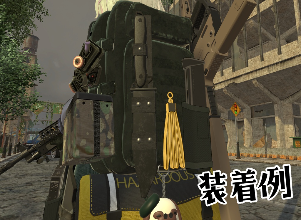 VRChat 向け_コンバットナイフ