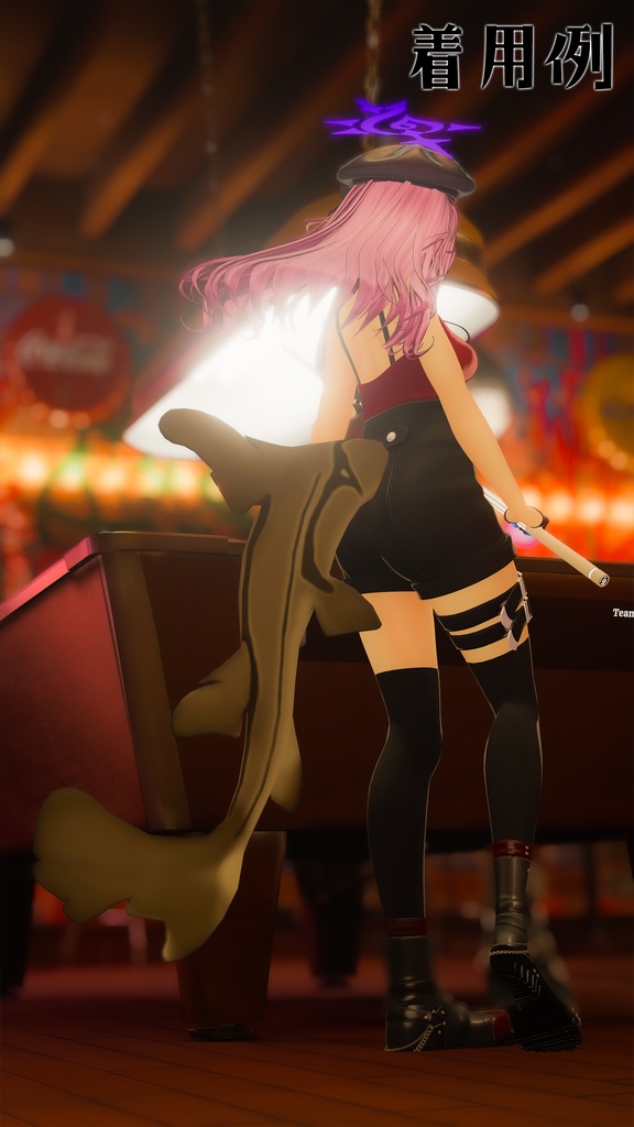 VRC想定 サメしっぽ ネコザメモチーフ