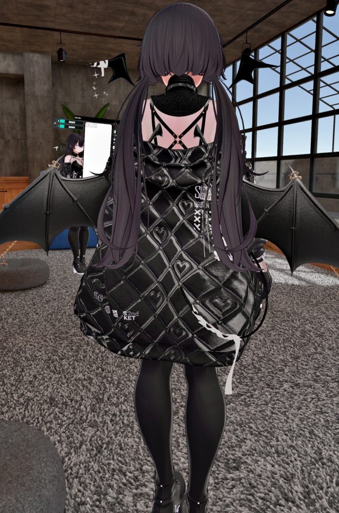 【無料配布】ハートキルティング ノーマルマップ(lilToon対応 / VRChat改変用)