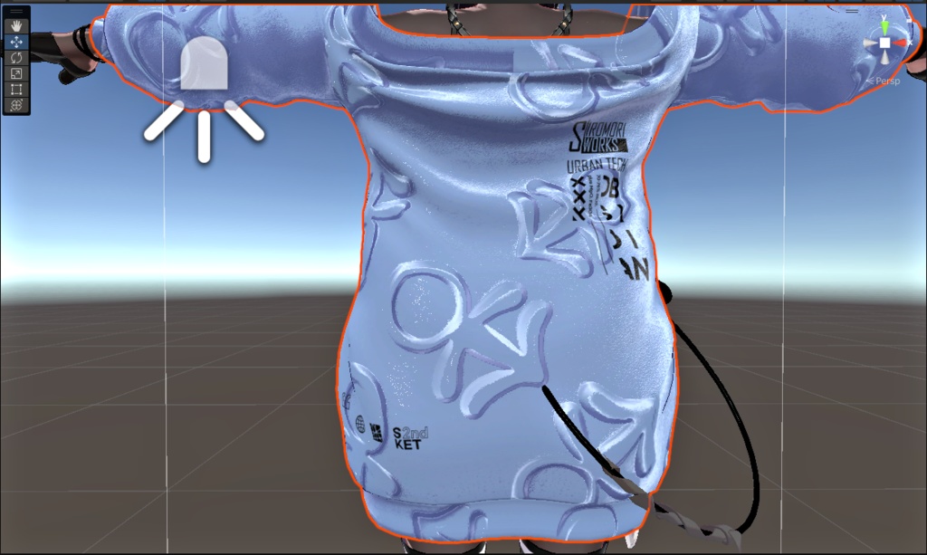 ふにゃおす ノーマルマップ|VRChat衣装・3Dモデル用 無料配布