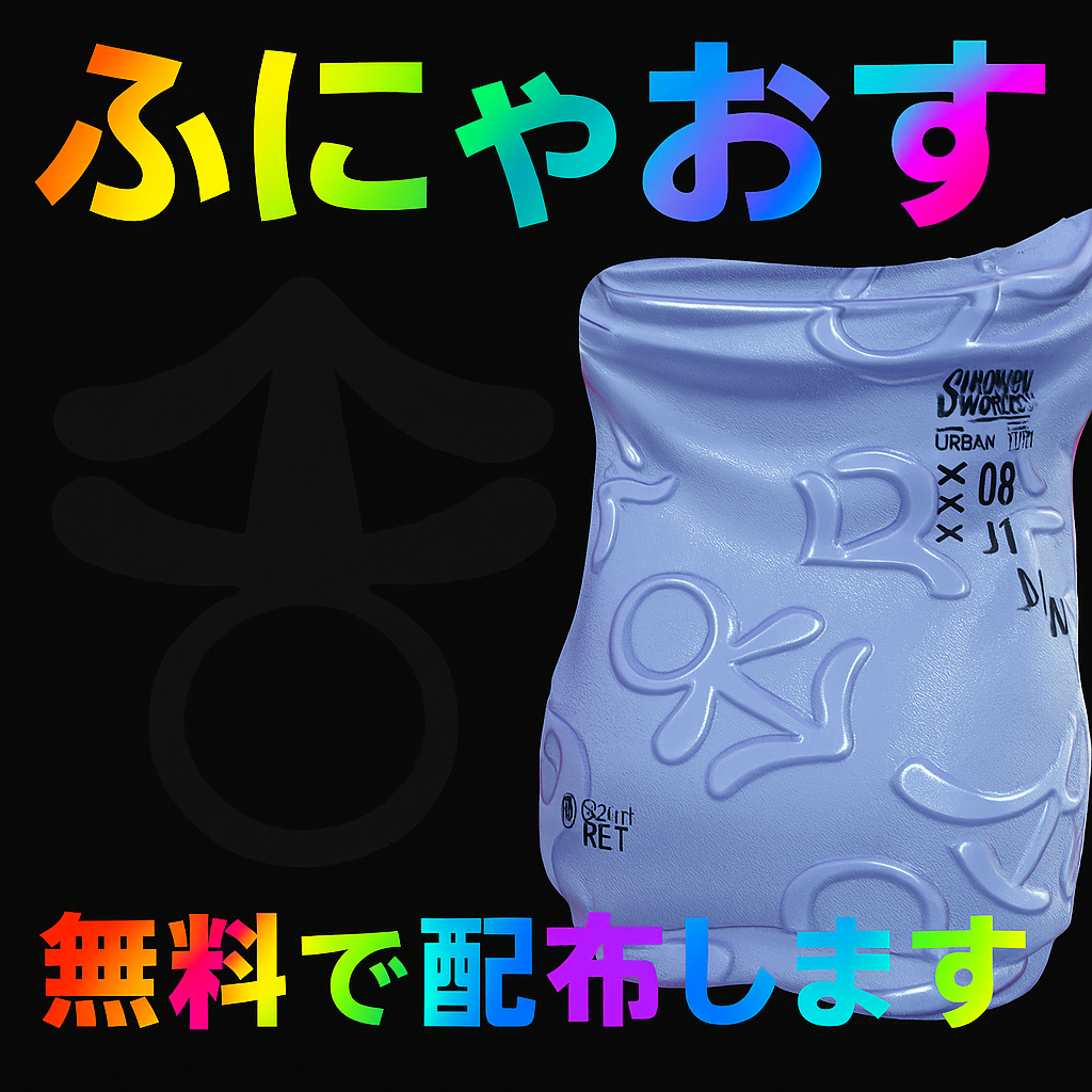 ふにゃおす ノーマルマップ｜VRChat衣装・3Dモデル用 無料配布