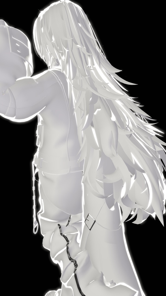 【期間限定無料】白リムセット 対応マテリアル&プリセット【VRChat / lilToon対応】