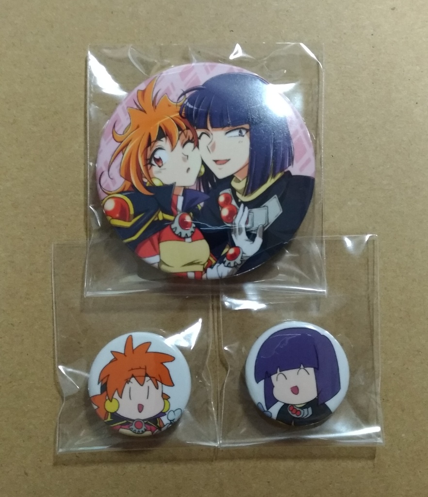 ゼロリナ缶バッジセット