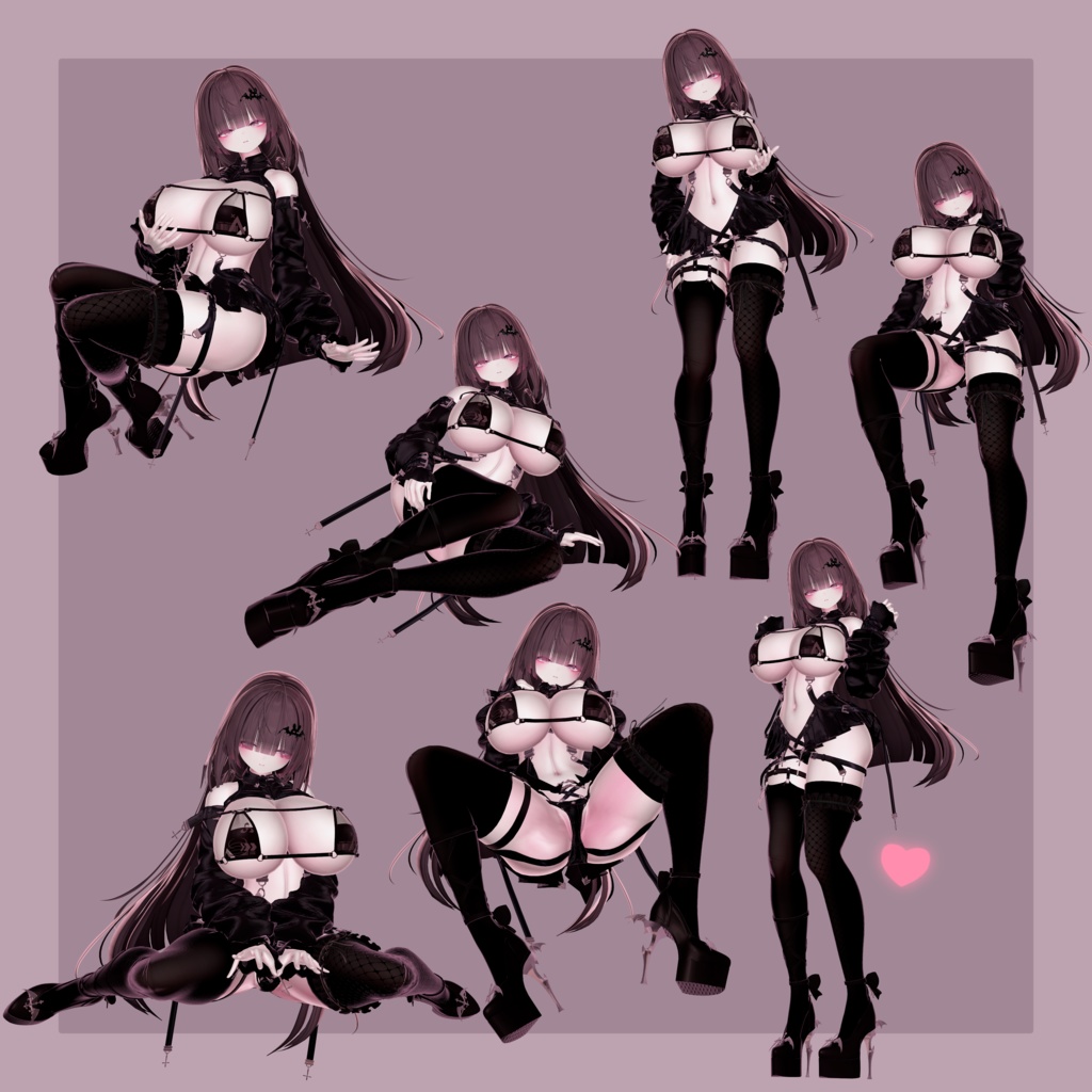 【一部無料】Siroari Pose Animation No.02 【Unity撮影向けポーズ集】【全28種】