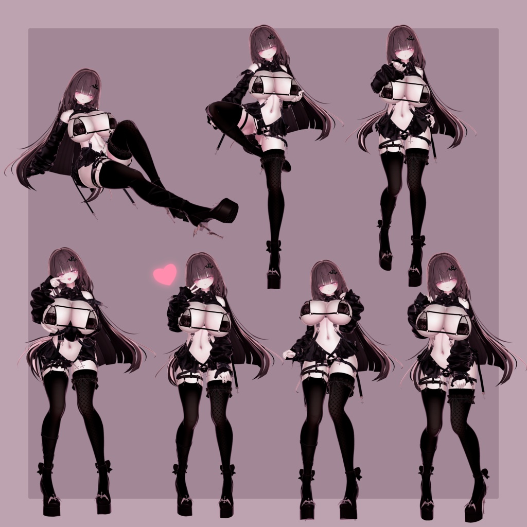 【一部無料】Siroari Pose Animation No.02 【Unity撮影向けポーズ集】【全28種】