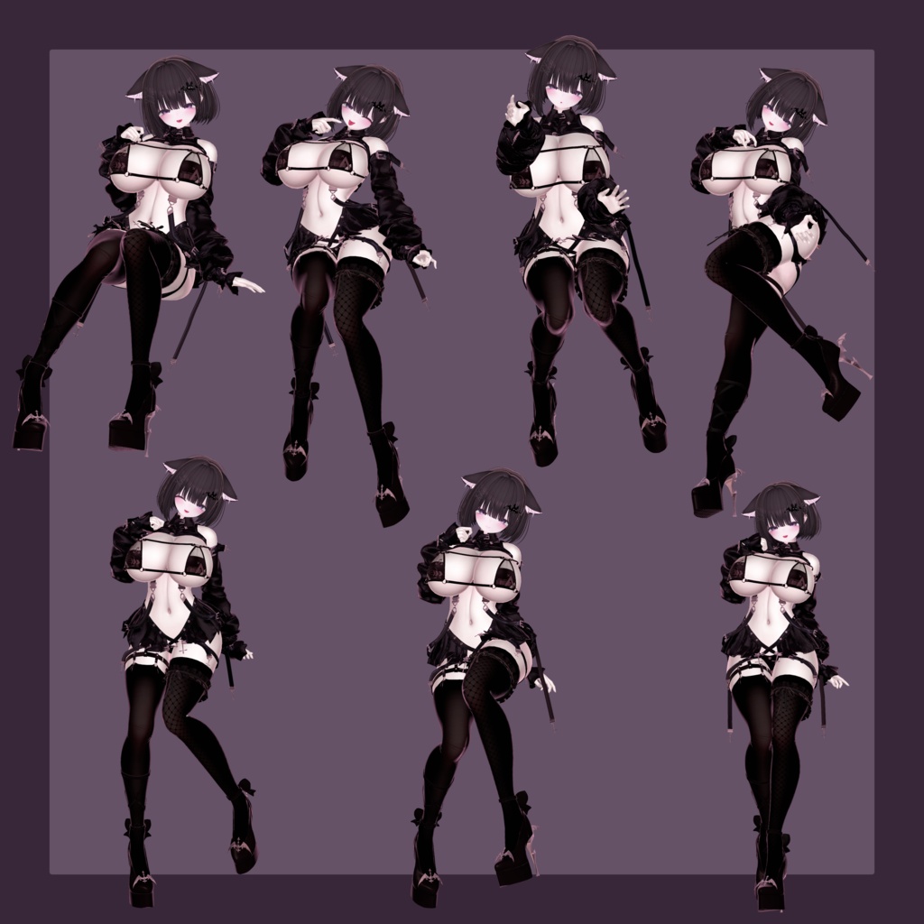 【セール中】Siroari Pose Animation No.06 【Unity撮影向けポーズ集】【全28種】