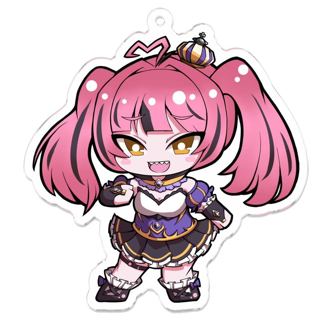 唯乃するめちゃん。アクリルキーホルダー