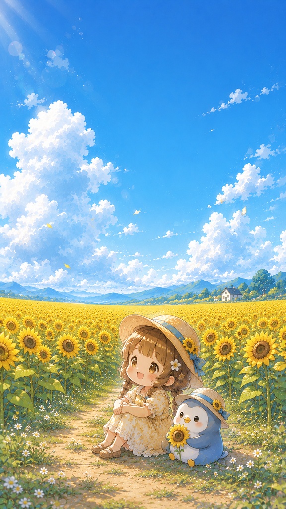 夏のスマホ壁紙セット（9:16）