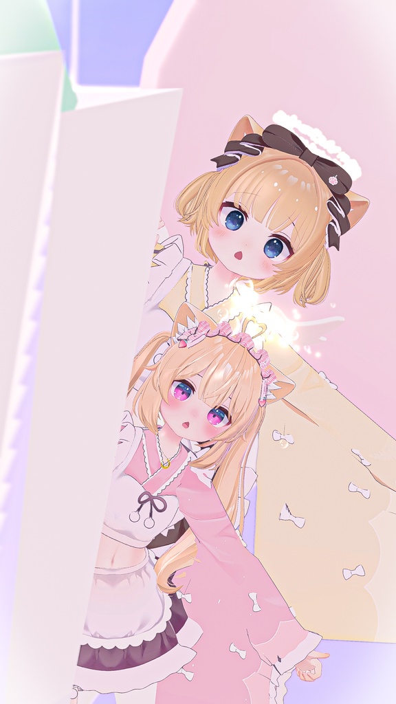 【こまどアバター対応】ねこゆかた