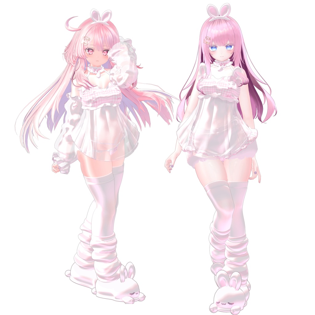 【8アバター対応】うさぎらんじぇりー♡