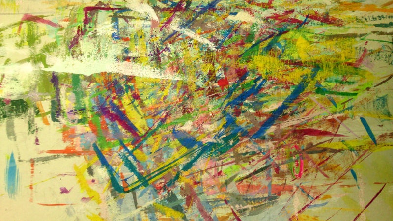 めちゃくちゃアクリルガッシュ