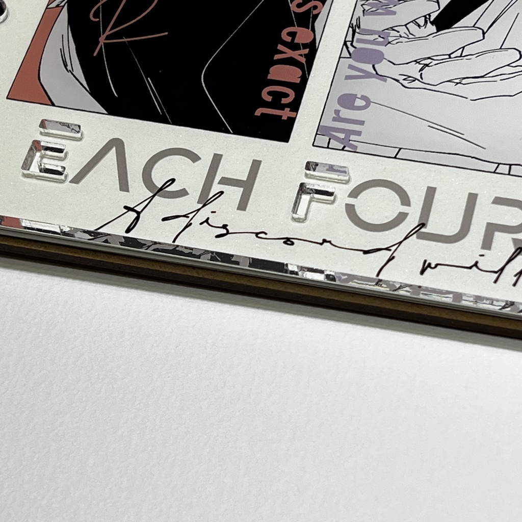 【イベント限定】アクリル表紙スケッチブック F2/A5 キャラ指定原画1枚付