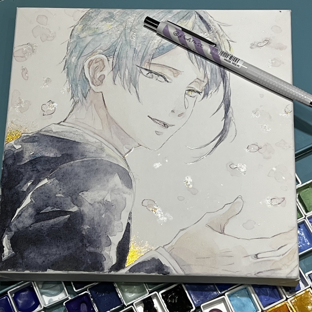 【イベント限定】アクリル表紙スケッチブック F2/A5 キャラ指定原画1枚付