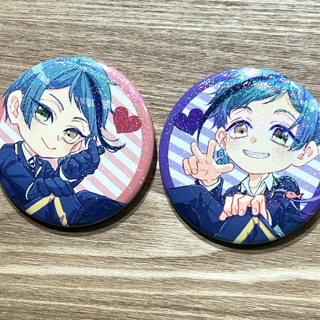 ちびキャラ缶バッジ&アクキー オクタヴィネル
