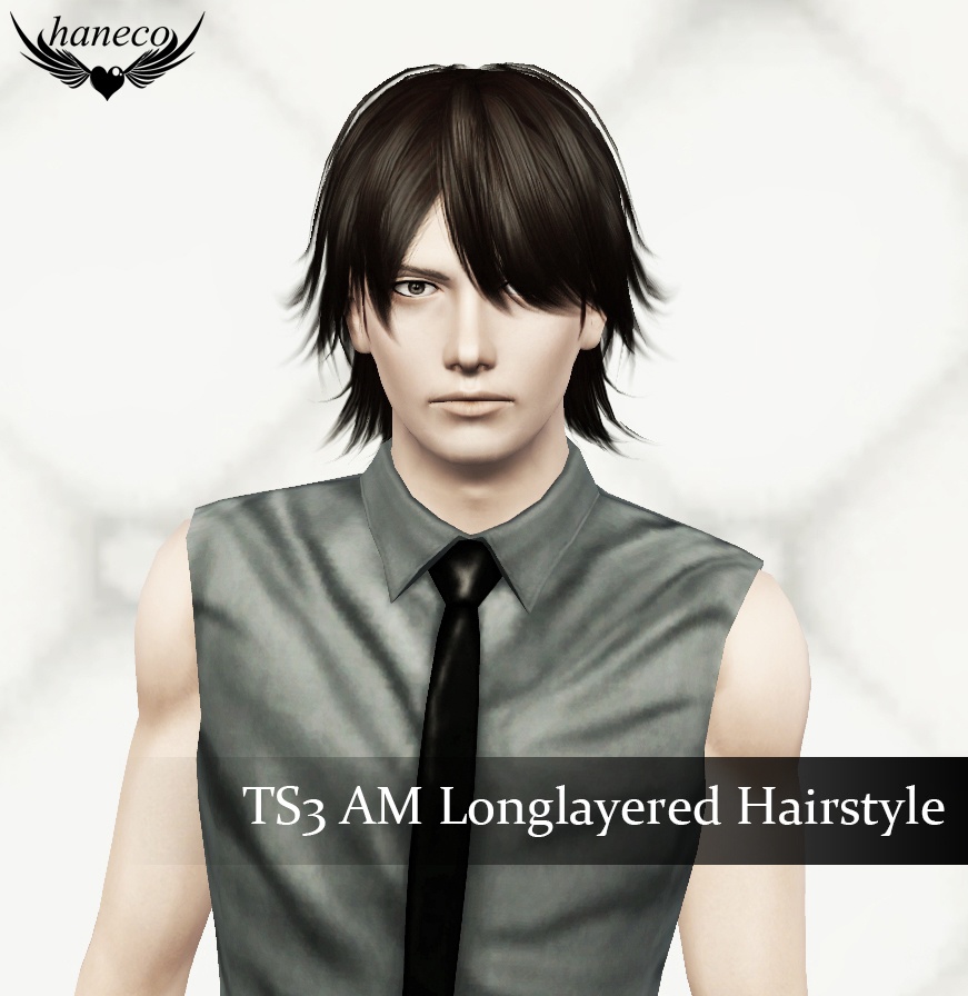 TS3 AM Longlayered Hairstyle
