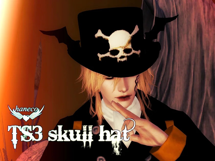 TS3 skull hat