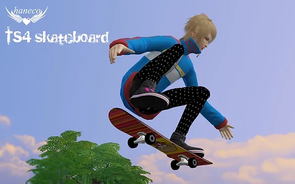 TS4 Skateboard set